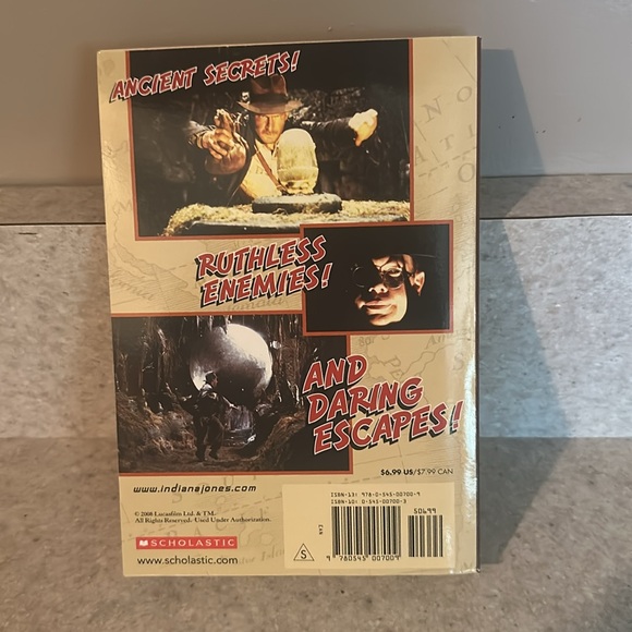Indiana Jones Boxed Set by Lucas Films [Paperback] 2008 4 Books - Picture 8 of 10